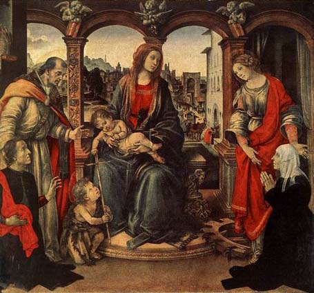 Madonna with Child and Saints